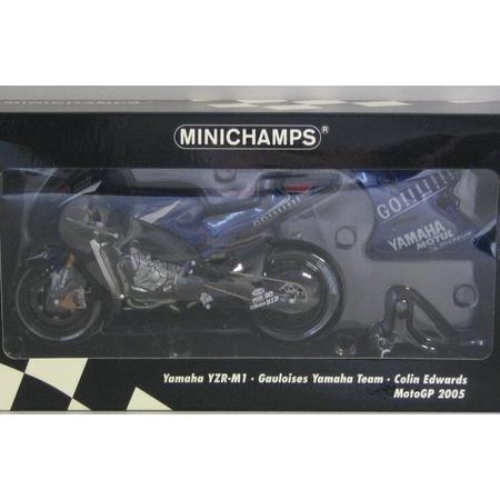 Yamaha YZR-M1 C. Edwards MotoGP 2005  1:12 Minichamps Blauw 122 053005