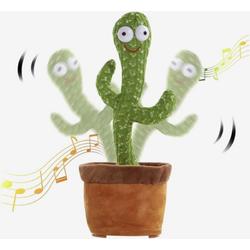 Electrische Swingende Cactus met ingebouwde Accu voor urenlange Entertainment