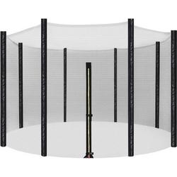 MIRA Home - Veiligheidsnet voor trampoline - Vervangend net - Tuin - PE-net - Zwart - 366 cm