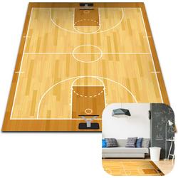 MIRO. Speel Tapijt Basketbal - Kinderen - Speelmat - Vloerkleed - Speelkleed - Kinderkamer - Anti Slip - XL - 120 x 160 CM - Basketbalveld