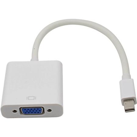 MMOBIEL Mini Displayport 1.1 (Thunderbolt) naar VGA Adapter / Mac Book / iMac / Macbook Air / Macbook Pro / Mac mini Afgeschermde Kabel / Stevige Connectoren