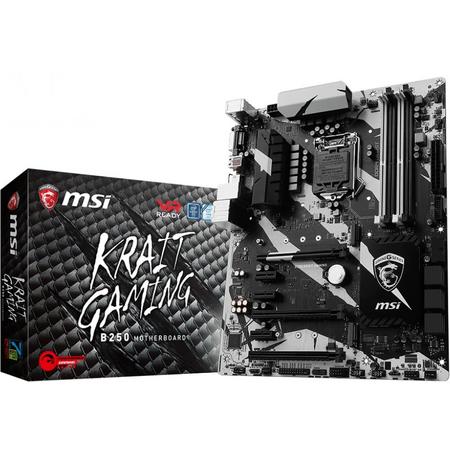 MSI B250 KRAIT GAMING Intel B250 LGA 1151 (Socket H4) ATX moederbord