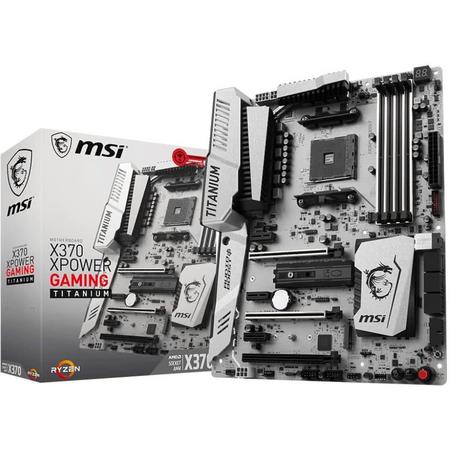 MSI X370 XPOWER GAMING TITANIUM AMD X370 Socket AM4 ATX moederbord