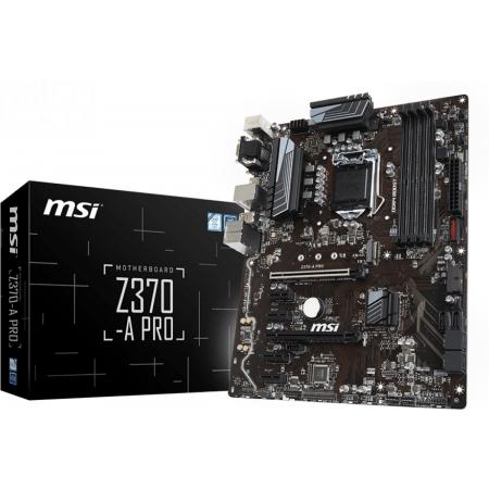 MSI Z370-A PRO LGA 1151 (Socket H4) Intel® Z370 ATX