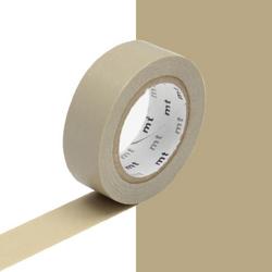 MT Masking Tape Beige - 10 meter x 1,5 cm. - Washi Tape Licht Bruin
