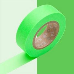 Washi Tape Knal Groen - 10 meter x 1,5 cm. - MT Masking Tape Shocking Green