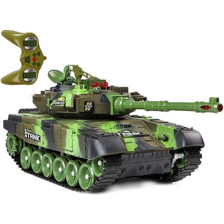 RC Tank 9995 bestuurbare tank 45 cm Leger groen