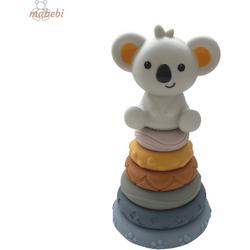 Mabebi - MBB-KST - Koala stapeltoren - Baby speelgoed - cadeau idee - bijtspeelgoed