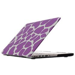 MacBook Pro Retina 15 inch cover - Dot pattern paars