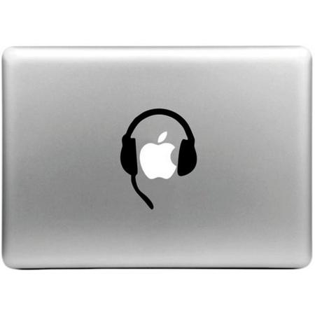 MacBook sticker - Apple headphone