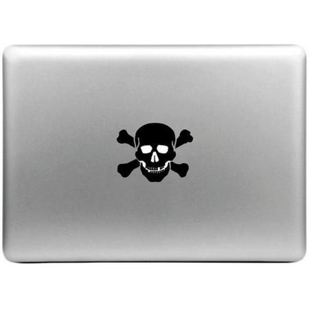 MacBook sticker - Apple skull