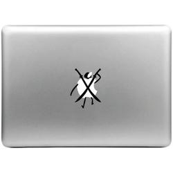 MacBook sticker - ninja apple