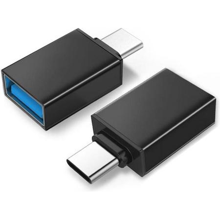 Maclean OTG USB A naar USB C adapter Energy MCE470 zwart