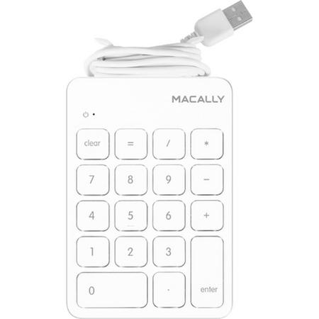 MacAlly Numkey USB numeriek toetsenbord Wit