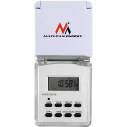 EXTERNE ELEKTRONISCHE PROGRAMMER Digitale timer MCE08 witte kleur Met Penaarde