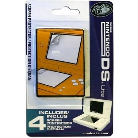 DS Lite Screen Protectors 4-pack -Madcatz-