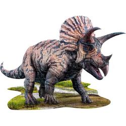   Legpuzzel Triceratops 84 Cm Karton Bruin 100-delig