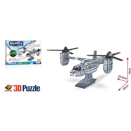 Maestro 3D puzzle MV-22 Osprey vliegtuig