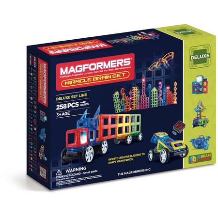 Magformers Deluxe Miracle Brain Set