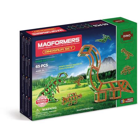 Magformers Dinosaurs Set - 65 Stuks