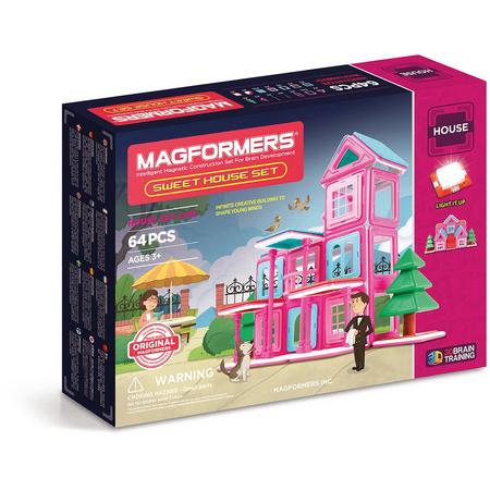 Magformers Sweet House Set - 64 Stuks