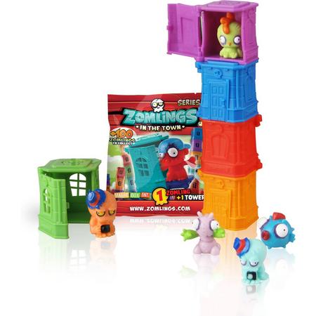 Zomlings Tower Bundel met 5 Torens - Speelfiguren