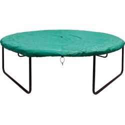 Trampoline beschermhoes Rond 180 - 183 cm groen - Winter afdekhoes - Afdekhoes trampoline PVC - afdekzeil - stevige bevestiging