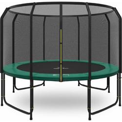 Magic Jump Fiber trampoline 366 cm Groen met veiligheidsnet