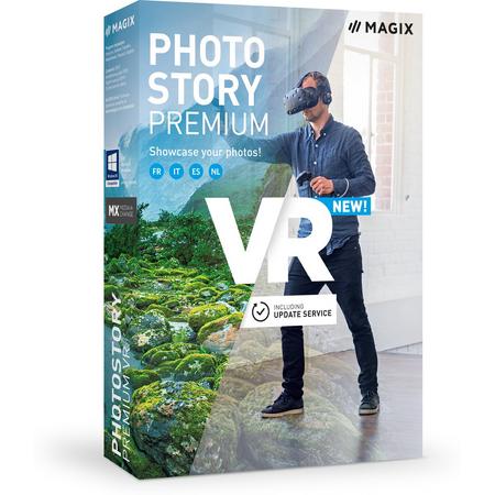 MAGIX Photostory Premium VR - Nederlands / Frans / Engels - Windows Download