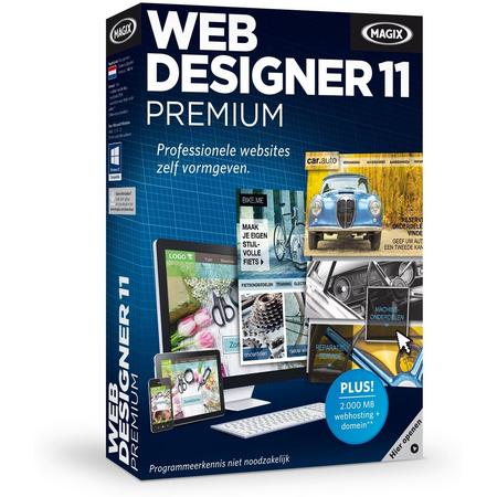 Magix Web Designer 11 Premium - Nederlands / Windows