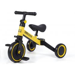  s® - baby fiets –peuterfiets - kleuter fiets - baby driewieler - baby loopfiets - geel