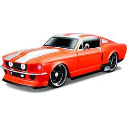 Maisto Rc Ford Mustang Gt 1967 1:24 Oranje/Wit
