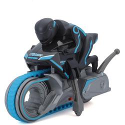   RC Cyklone Motobike - Motor Drifter blauw 18 cm