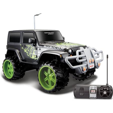 Maisto Jeep Wrangler Rubicon Off-Road Rc 1:16 - 27/40Mhz (W/O Batteries)