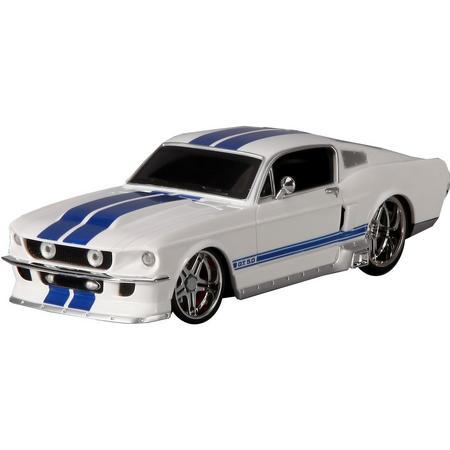 Maisto Rc Ford Mustang Gt 19 Cm Schaal 1:24 Wit