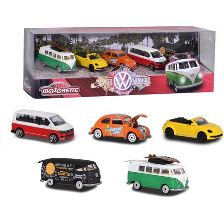 Majorette Volkswagen Original Giftpack 5 stuks - Speelgoedvoertuig