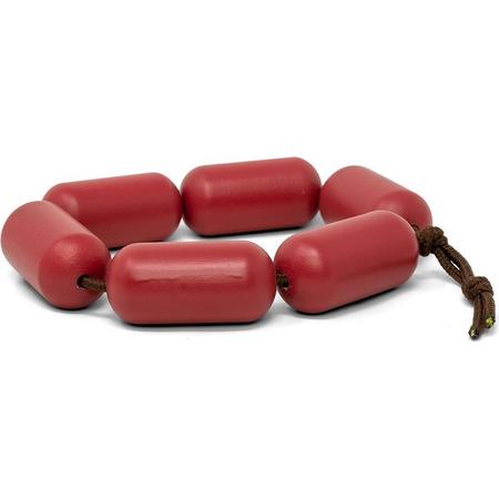 Mamamemo Cocktail Worstjes 24 Cm Hout Rood