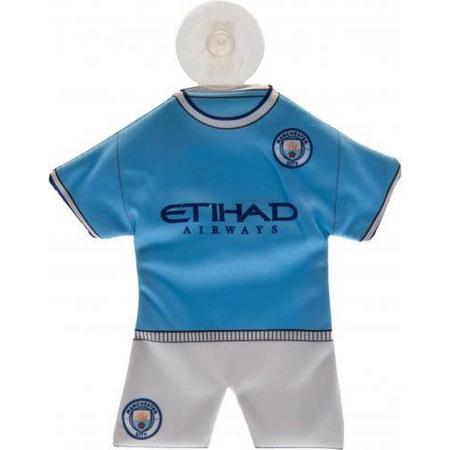 Manchester City mini kit - 18 cm - blauw/wit