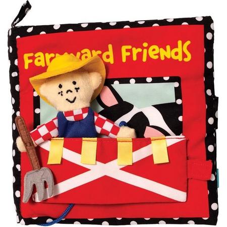 Manhattan Toy Activiteitenboek Farmyard Friends Textiel 17 Cm