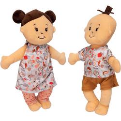 Manhattan Toy Babypoppen Stella Twins Junior 30 Cm Textiel 2-delig