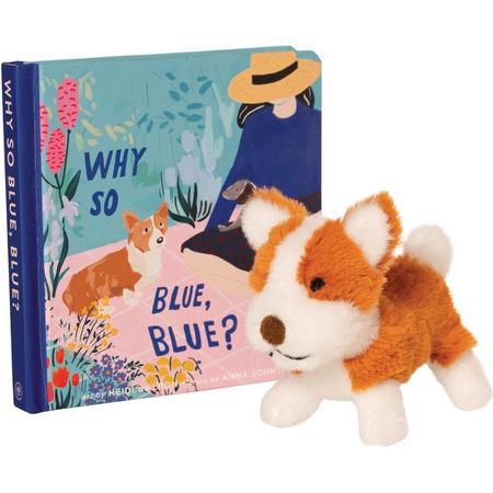 Manhattan Toy Giftset Why So Blue Junior Pluche/karton 2-delig