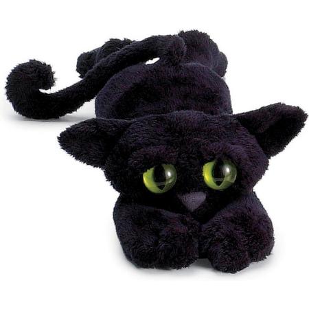 Manhattan Toy Knuffel Lanky Cat Ziggie 35,5 Cm Pluche Zwart
