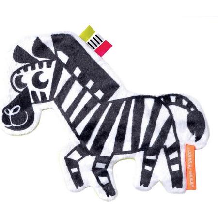 Manhattan Toy Kreukelpapier Zebra Junior 20,32 X 19 Cm Zwart/wit