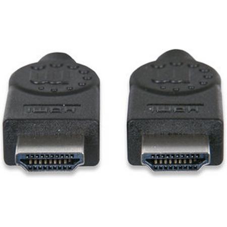 HDMI-Kabel Manhattan Ethernet A - A St/St  2.00m ARC 30 AWG