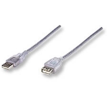 Manhattan USB 2.0 A Male naar USB 2.0 A Female - 1.8 m