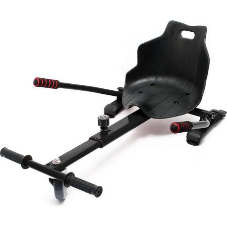 Hoverkart stoel voor Hoverboard Kart Swegway balancing scooter zwart
