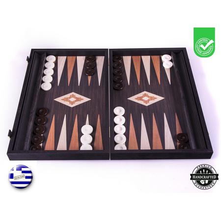 Wenge  Backgammon set - Luxe - 48x30cm -met zijlade