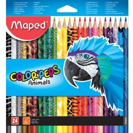 COLORPEPS ANIMALS kleurpotlood - in ophangdoos x 24
