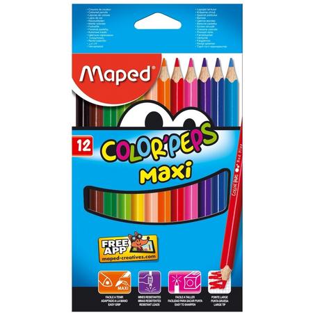 Colorpeps kleurpotlood Maxi x 12