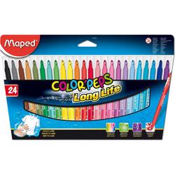 Colorpeps ultra uitwasbare viltstift x 24